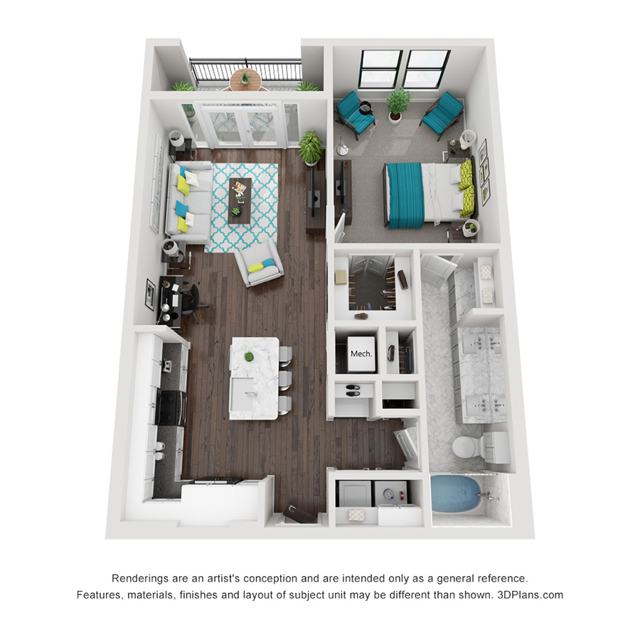 Greater Heights floorplan layout