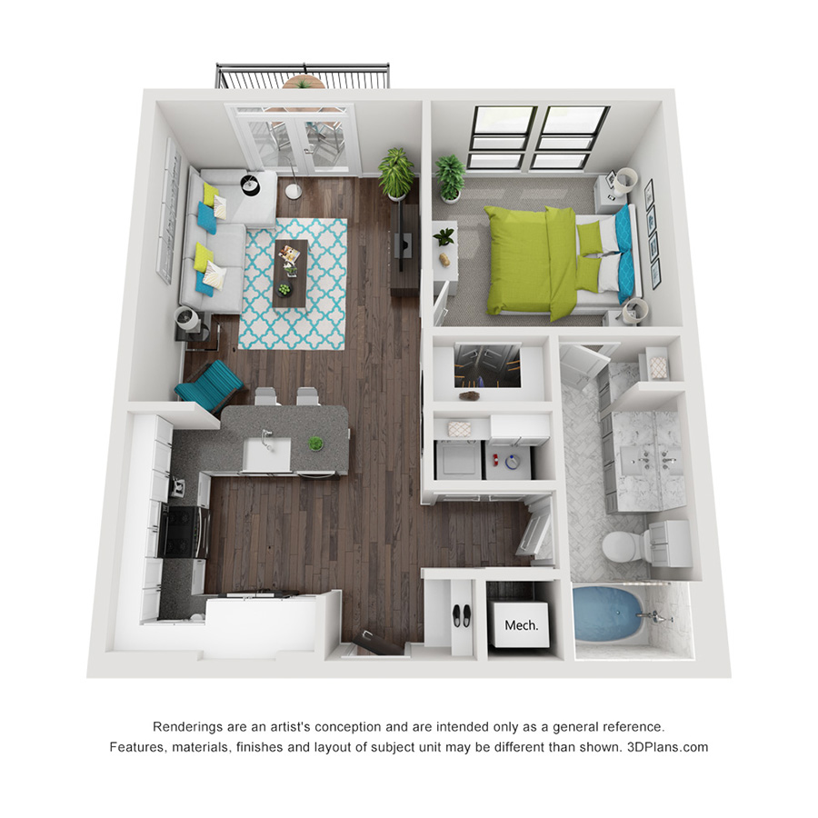 West U floorplan layout