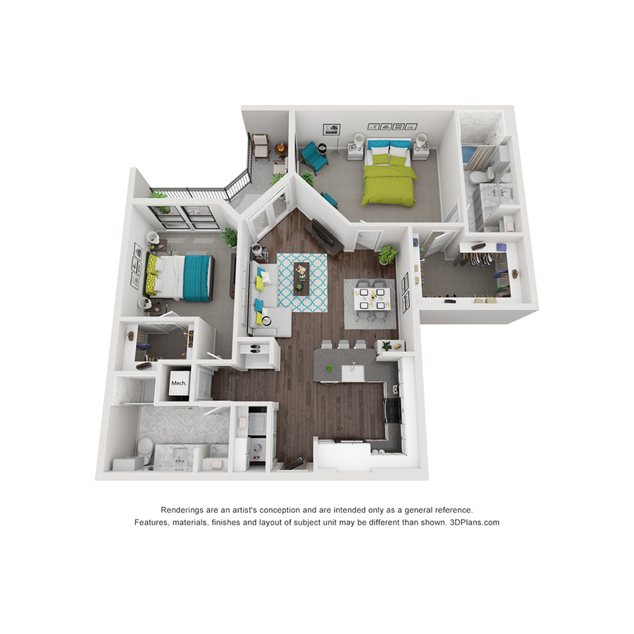 Post Oak floorplan layout
