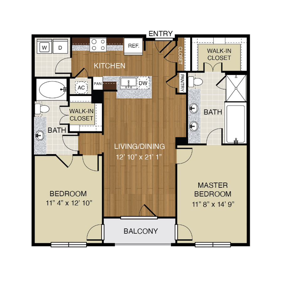 B2 floorplan layout