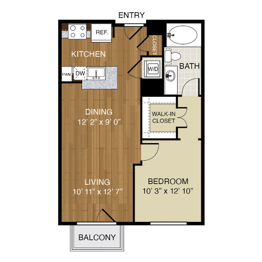 A2 floorplan layout