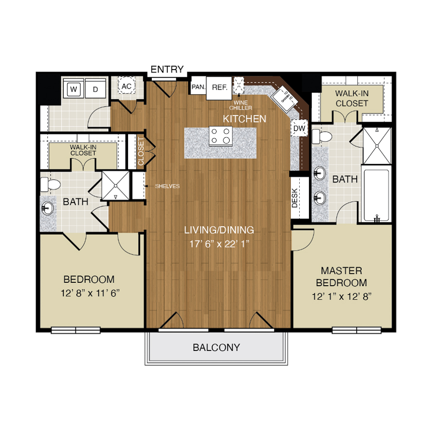 B3 floorplan layout