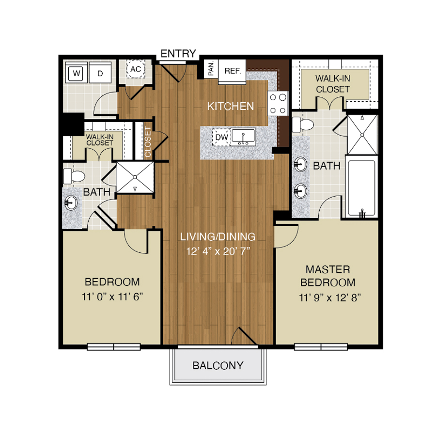 B1 floorplan layout