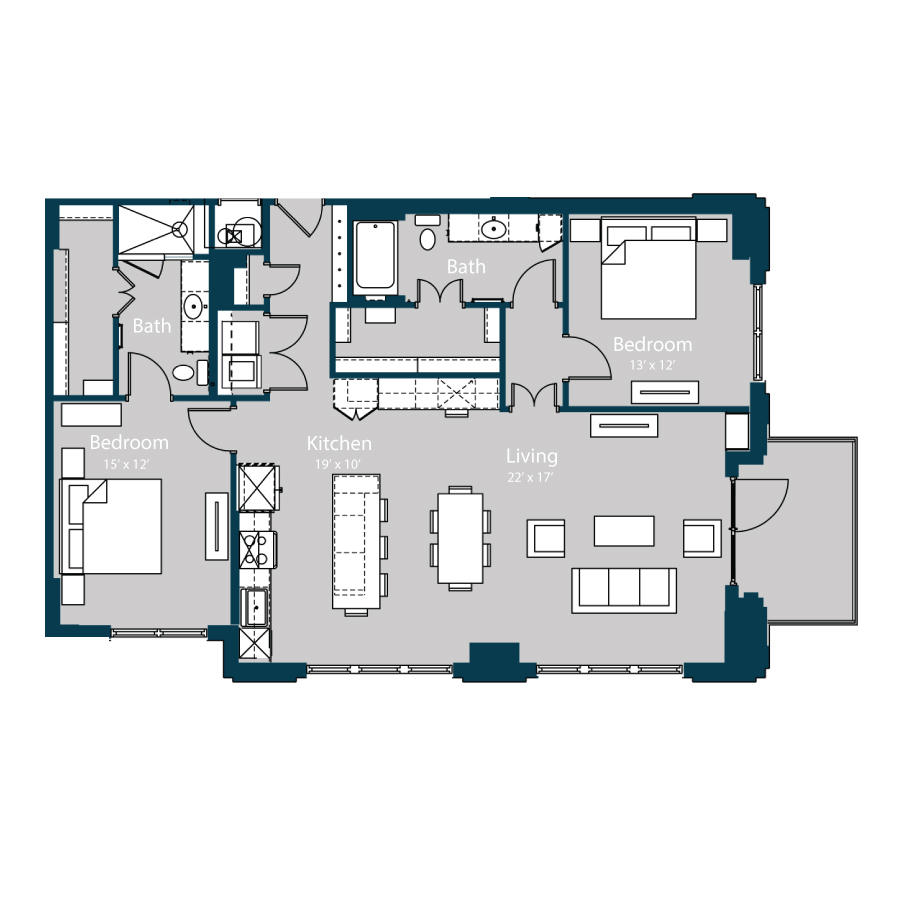 B7 floorplan layout
