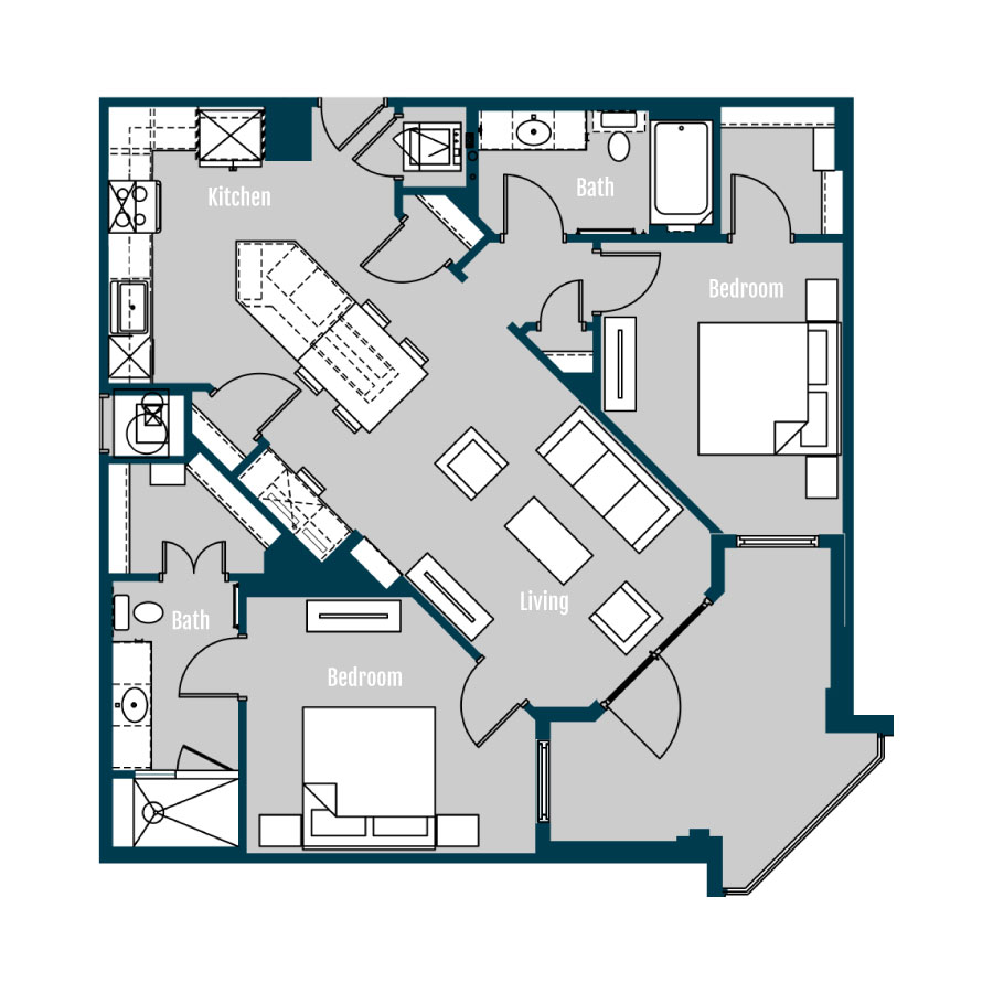 B1 floorplan layout