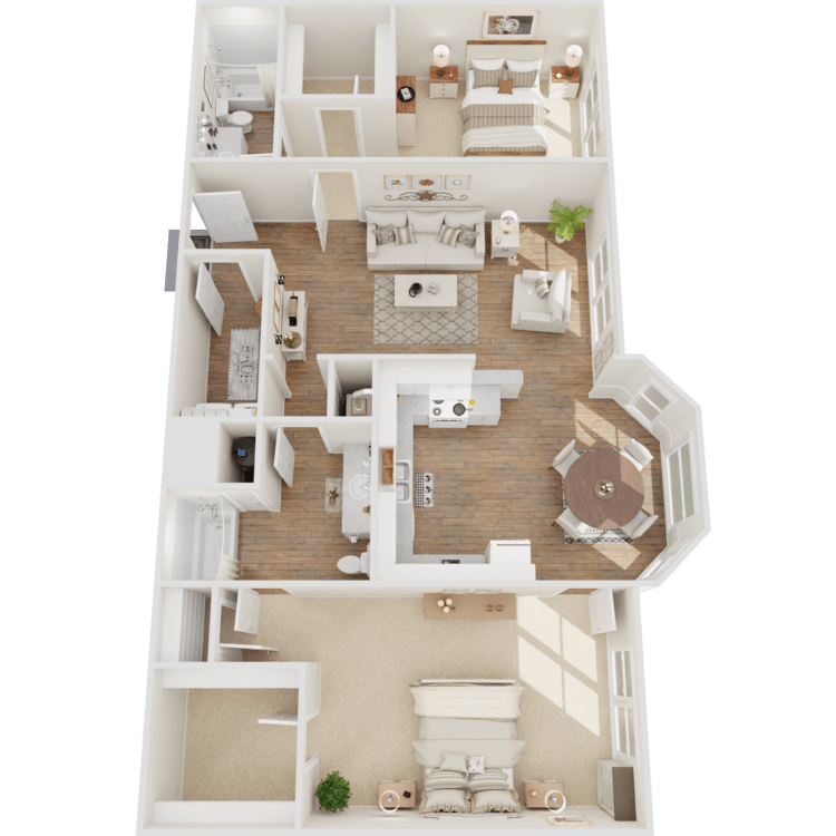 Roosevelt floorplan layout