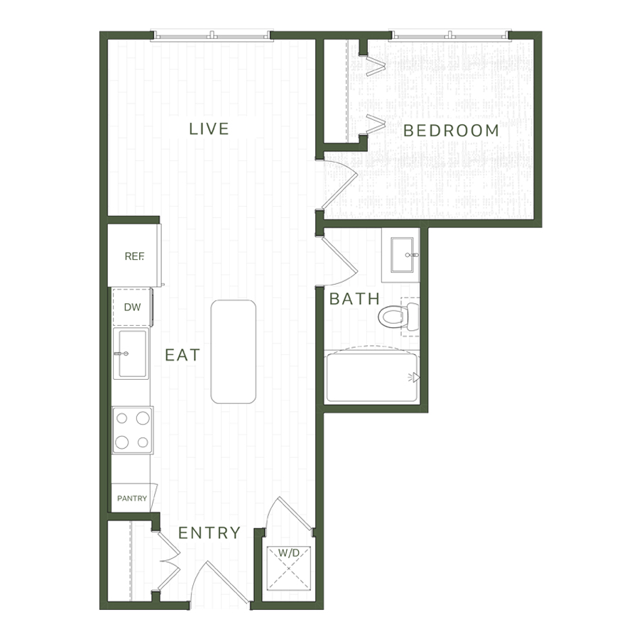A0 floorplan layout