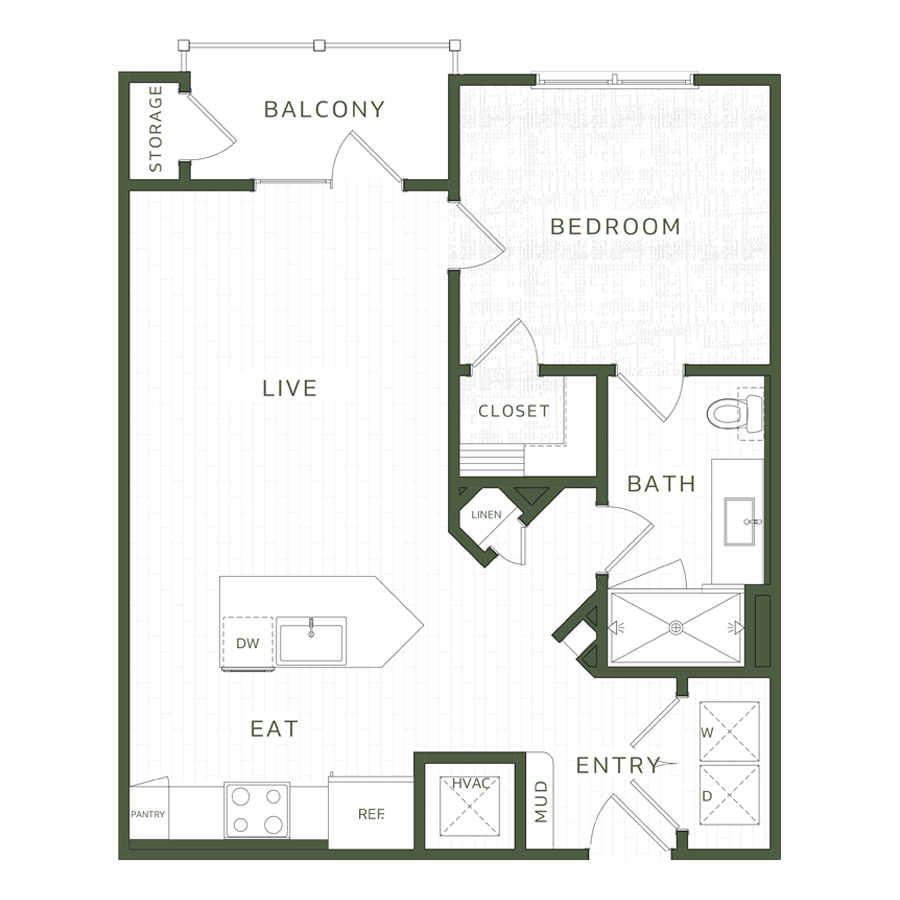 A2 floorplan layout