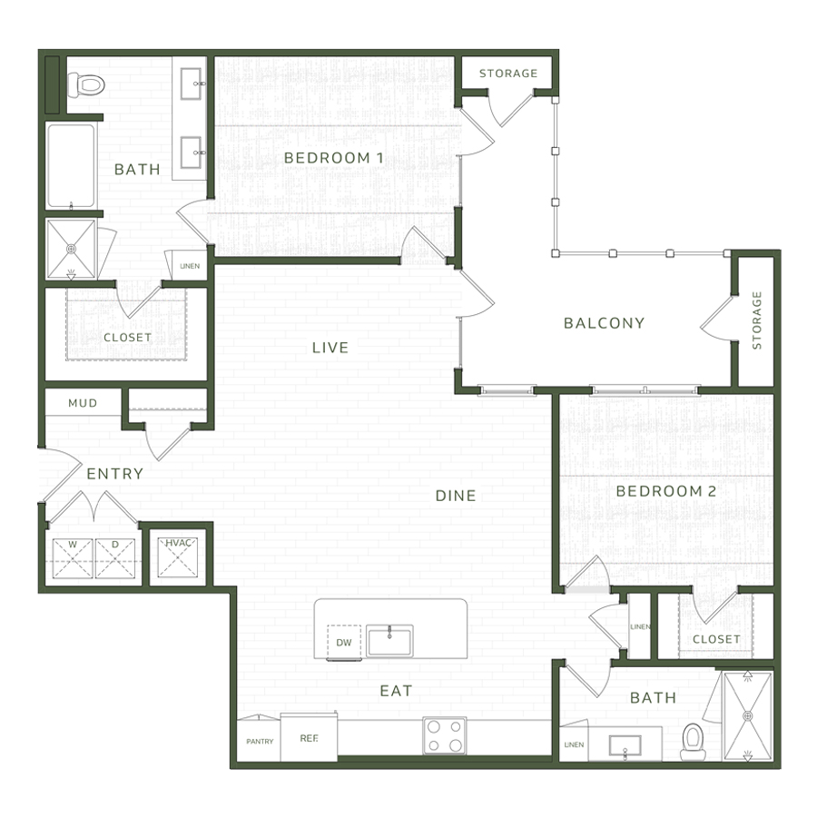 B3 floorplan layout