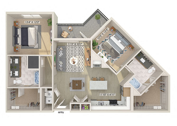 B4 floorplan layout