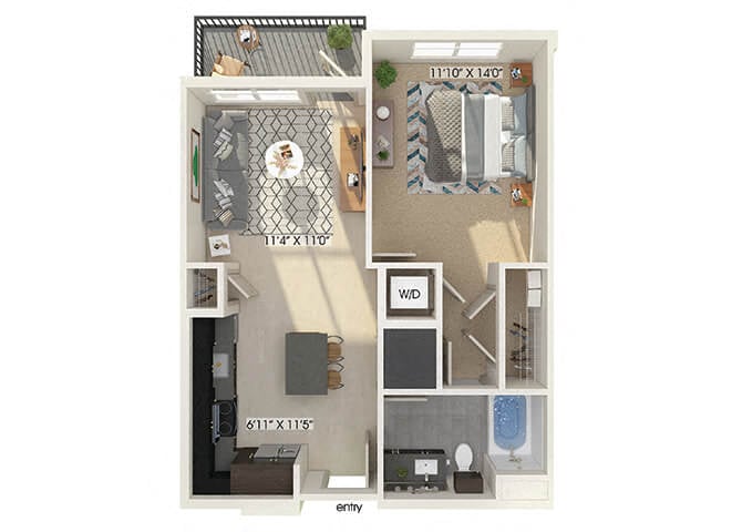 A01 floorplan layout