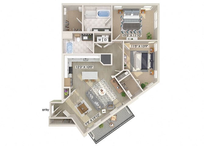 B7 floorplan layout