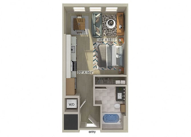 S1 floorplan layout