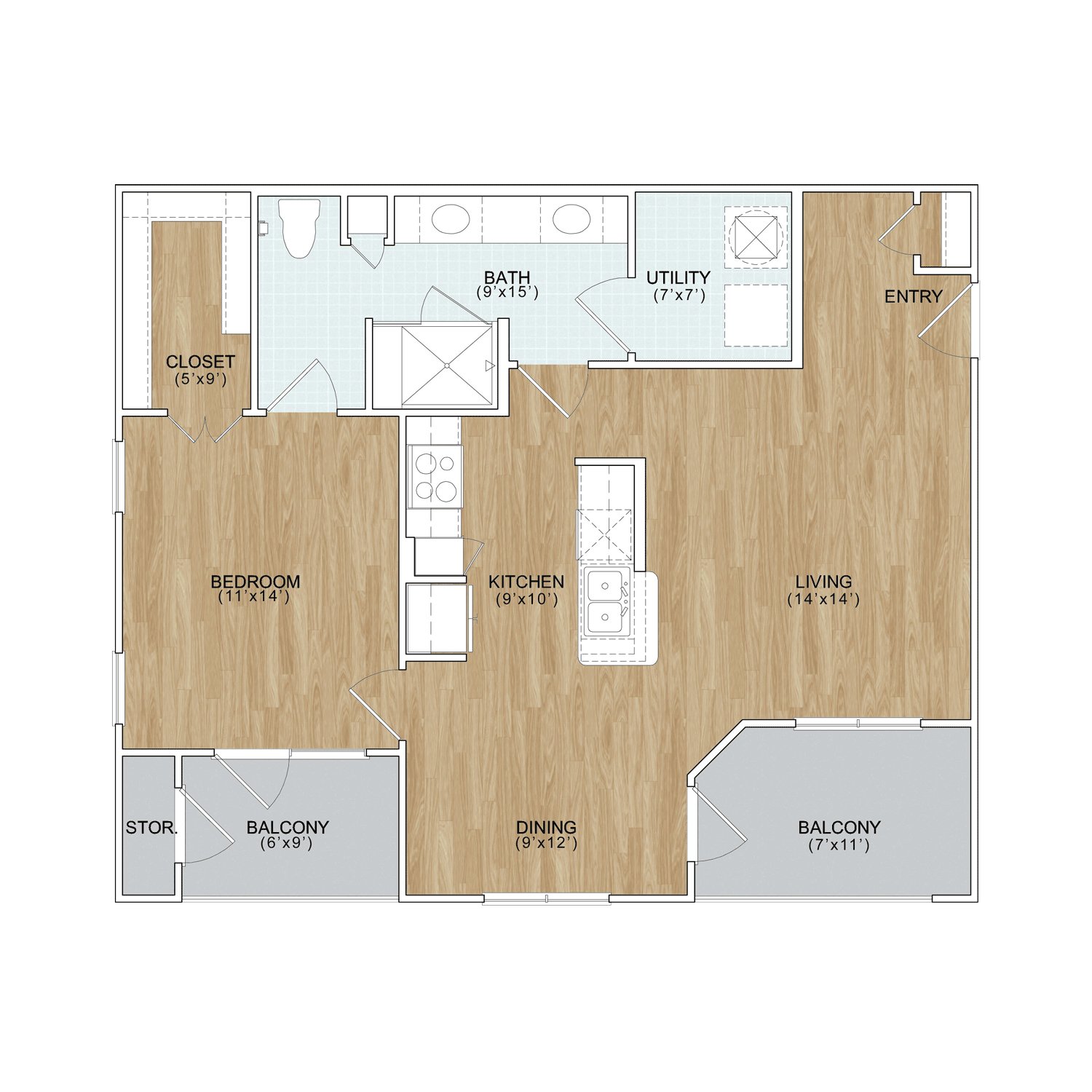 A3-2 floorplan layout