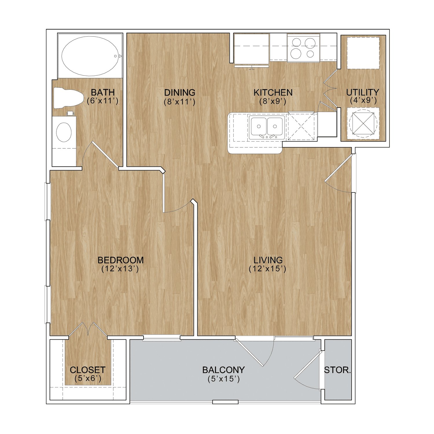 A1-2 floorplan layout