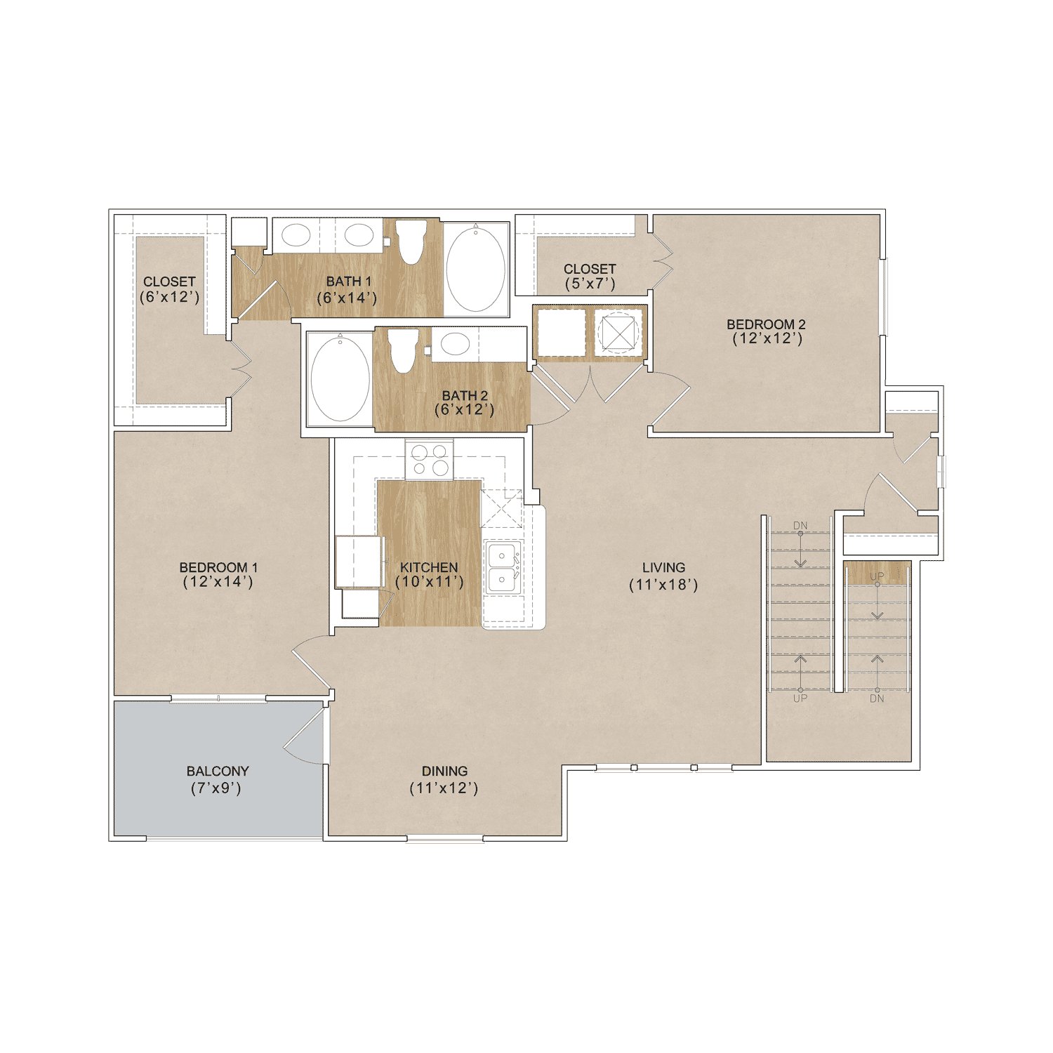 B3-2 floorplan layout