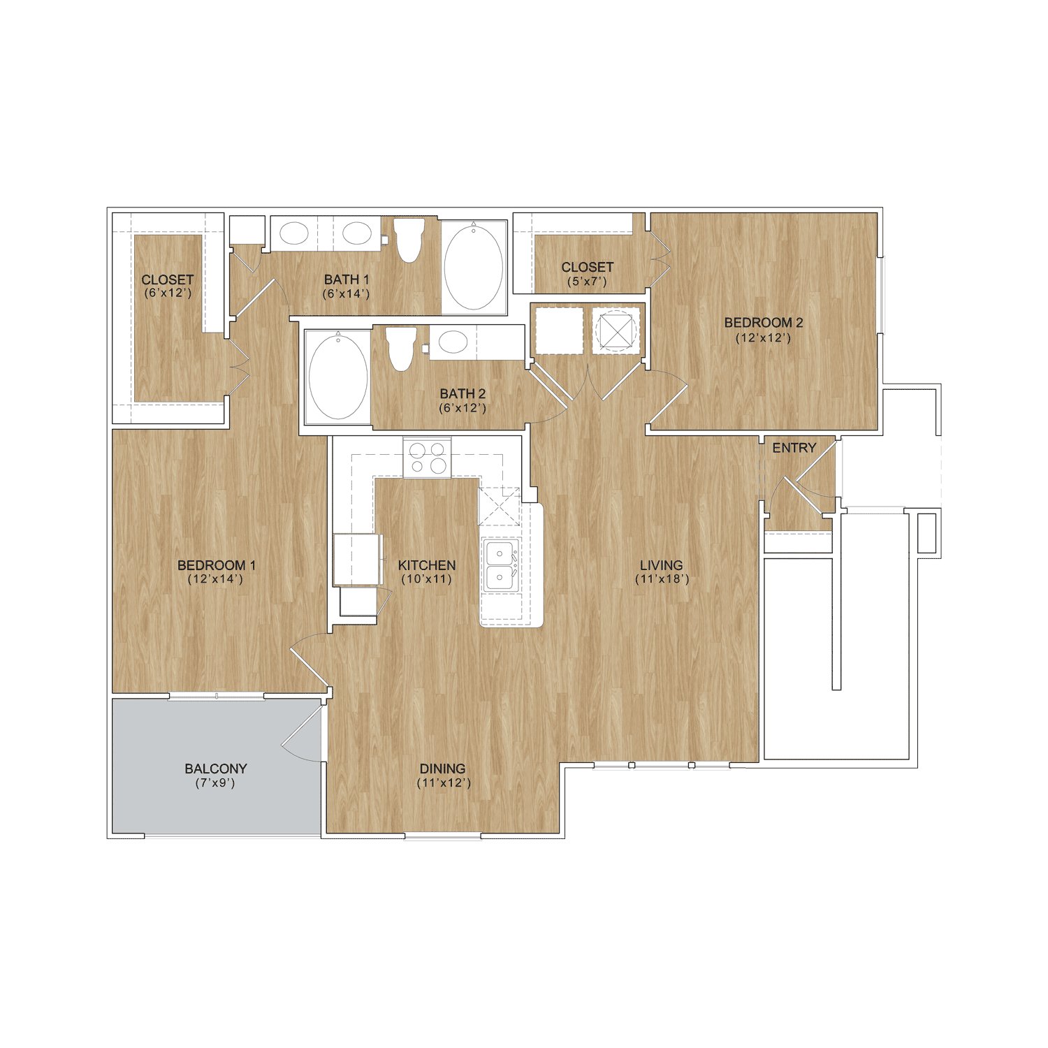 B3-28 floorplan layout
