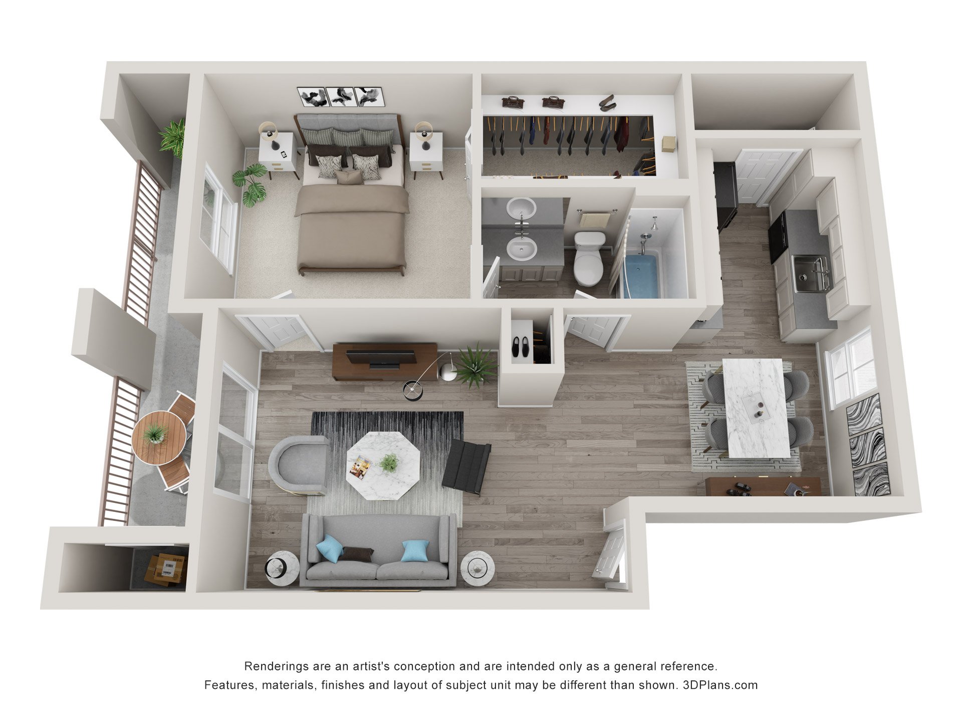 A2R floorplan layout