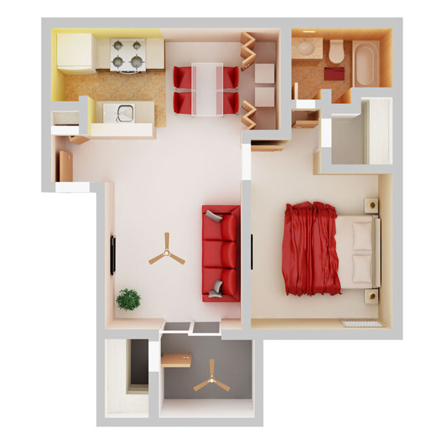 Crape Myrtle floorplan layout