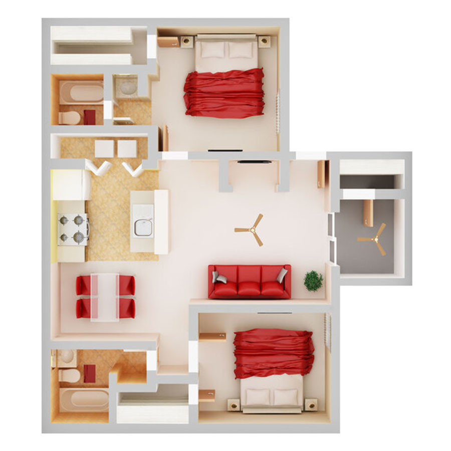 Scarlet Maple floorplan layout