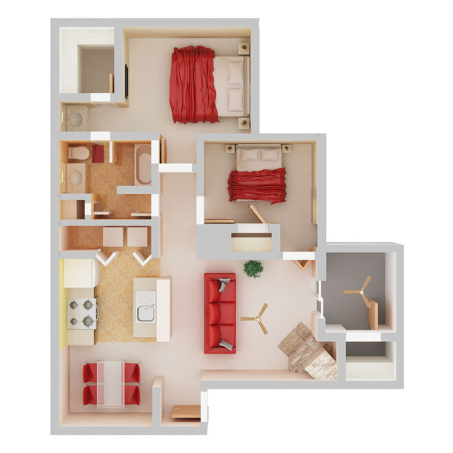 American Holly floorplan layout