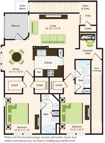 F2 floorplan layout