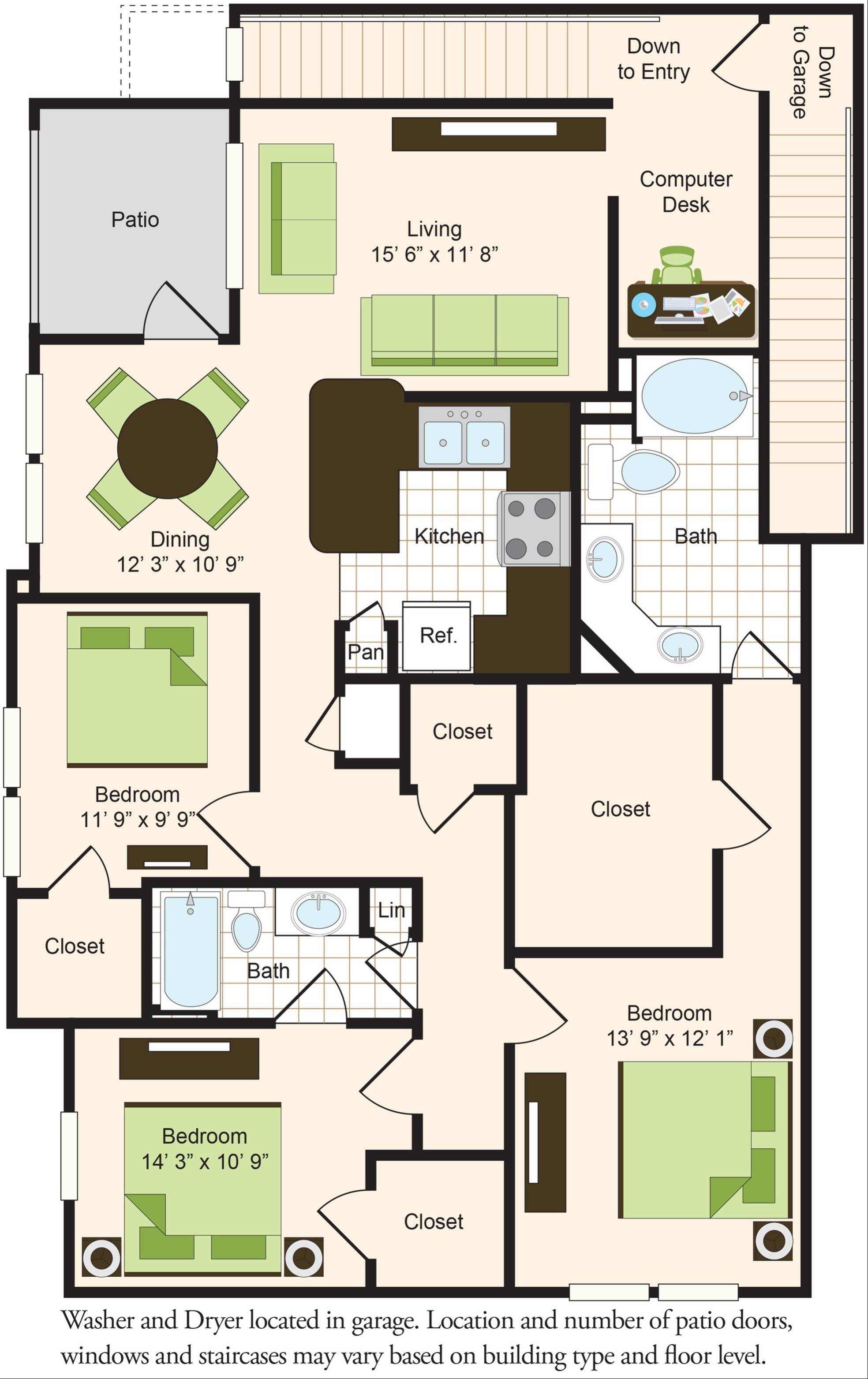 G floorplan layout