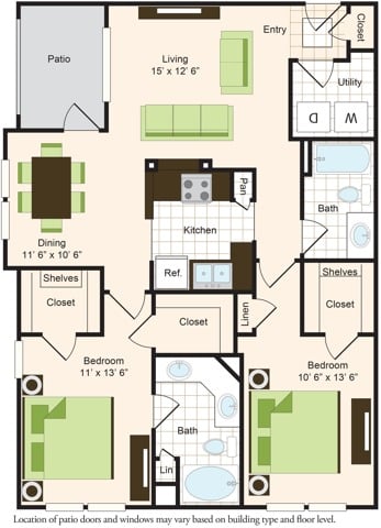 D floorplan layout
