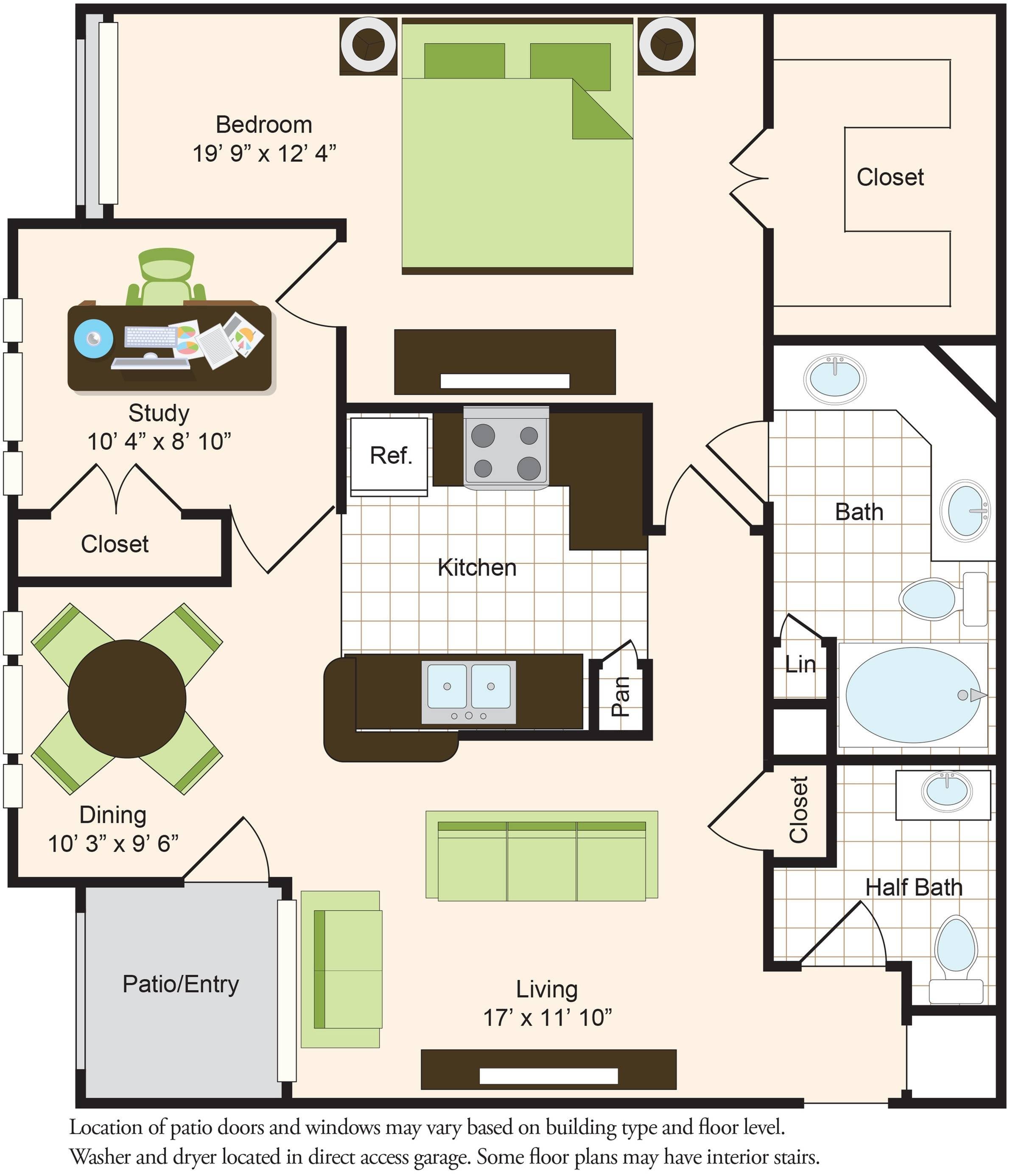 C1 floorplan layout