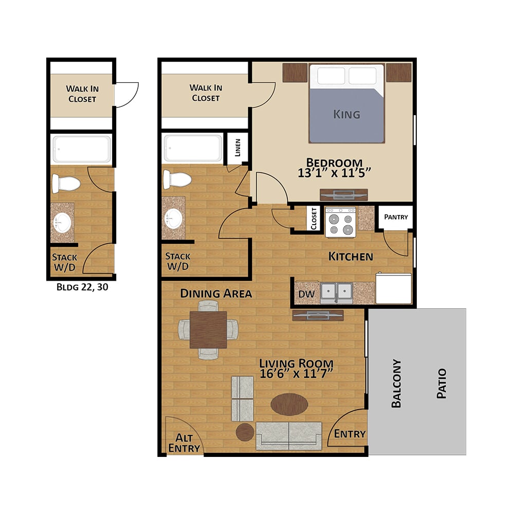 CEDAR floorplan layout