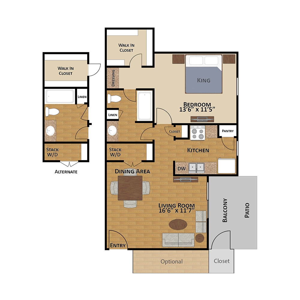 ELM floorplan layout