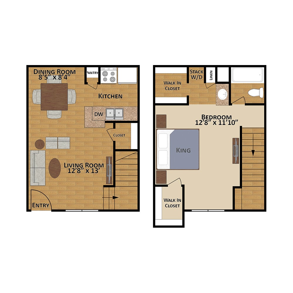 FIR floorplan layout