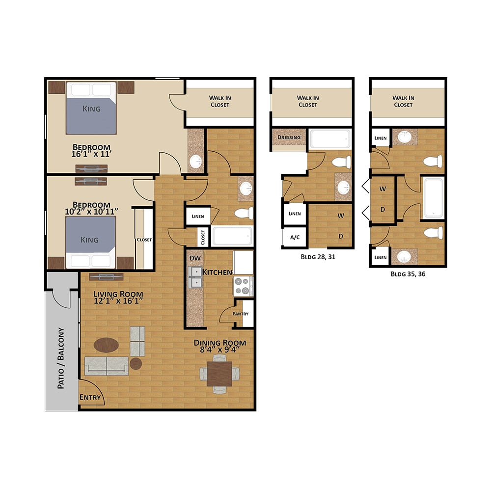 OAK floorplan layout