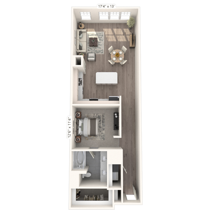 A4 floorplan layout