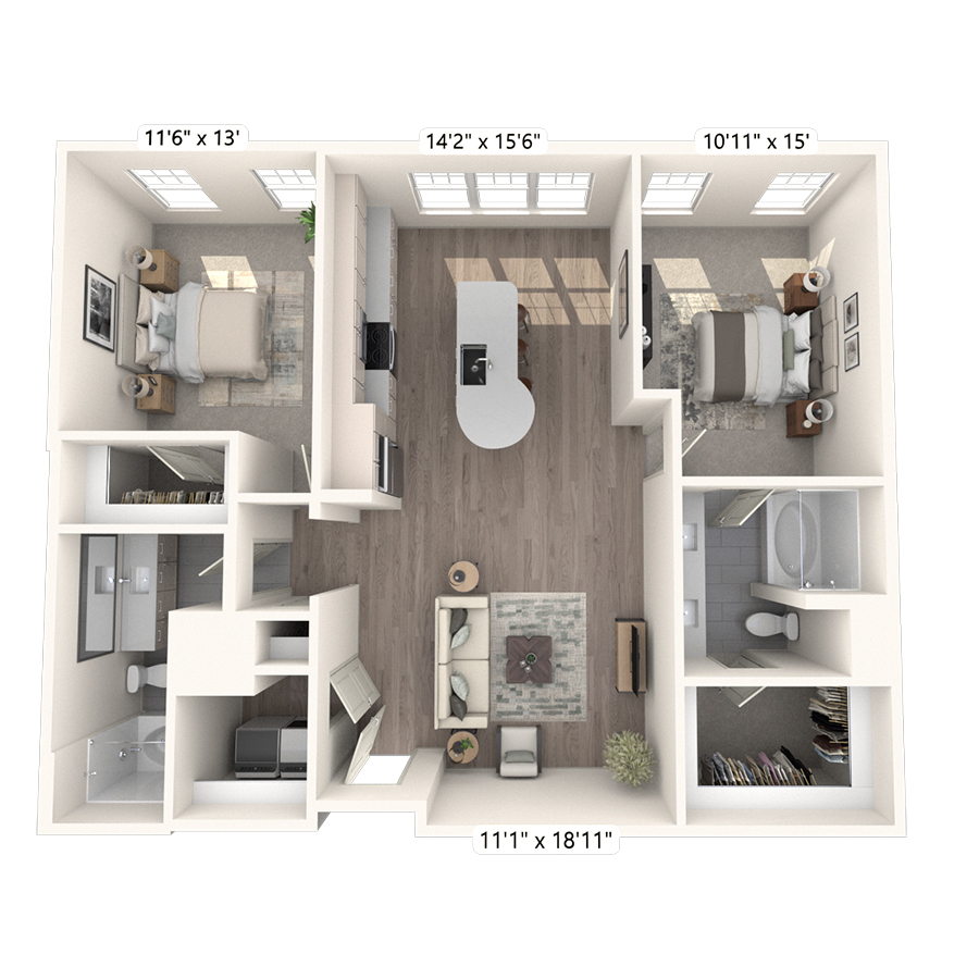 B1 floorplan layout