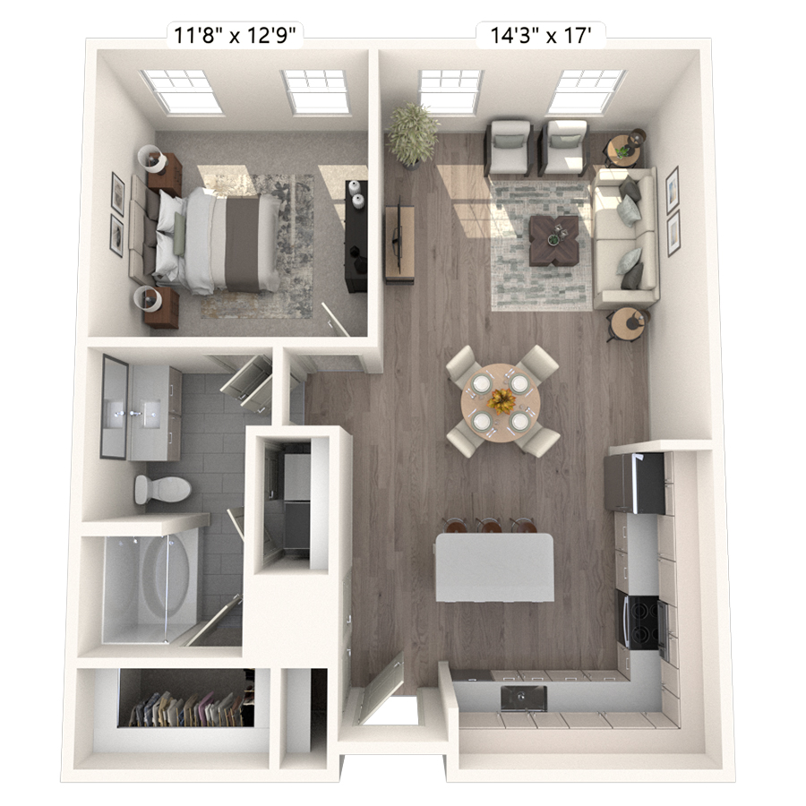 A2 floorplan layout