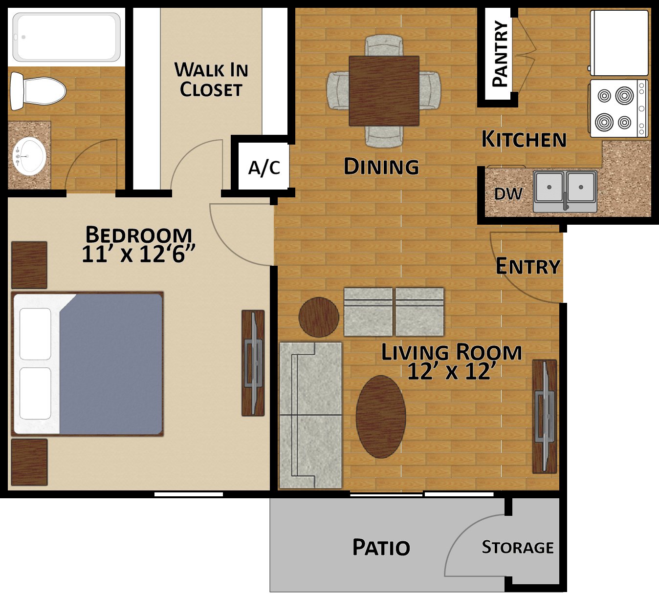 Colorado floorplan layout