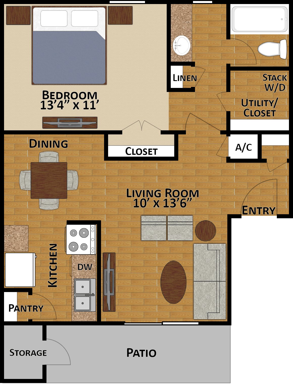 Pecos floorplan layout