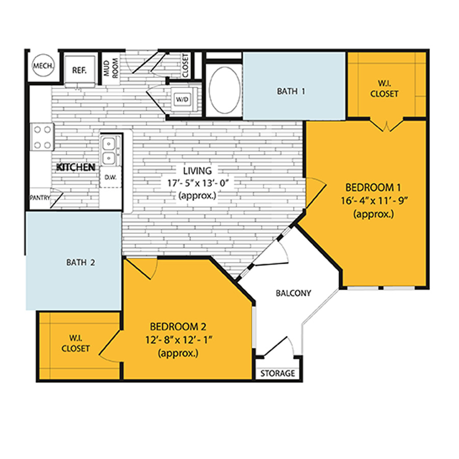B1 floorplan layout