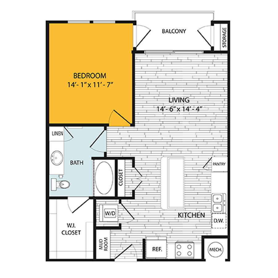 A4 floorplan layout