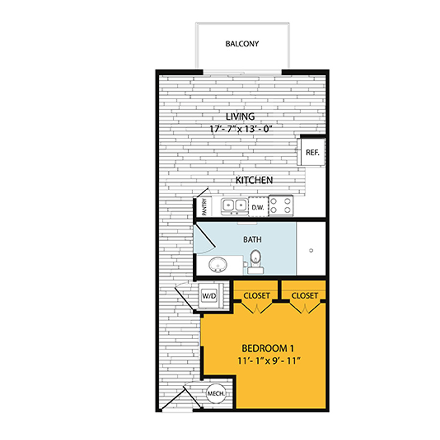 A1A floorplan layout