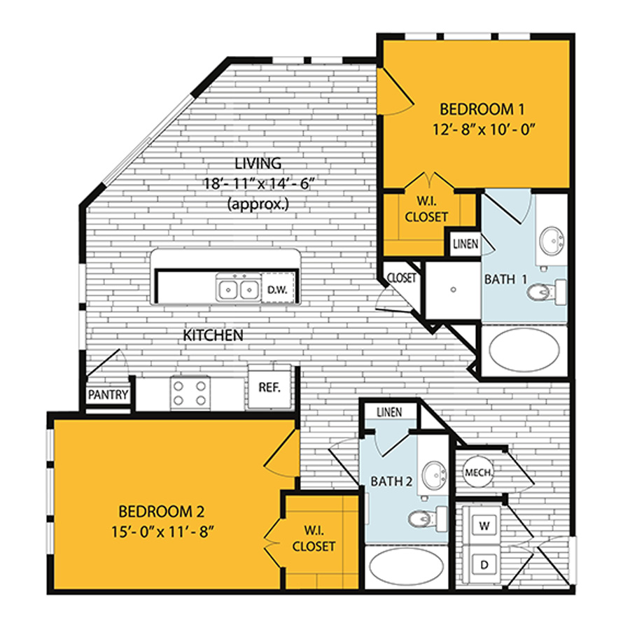 B6 floorplan layout
