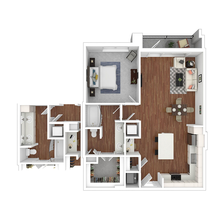 A8A floorplan layout