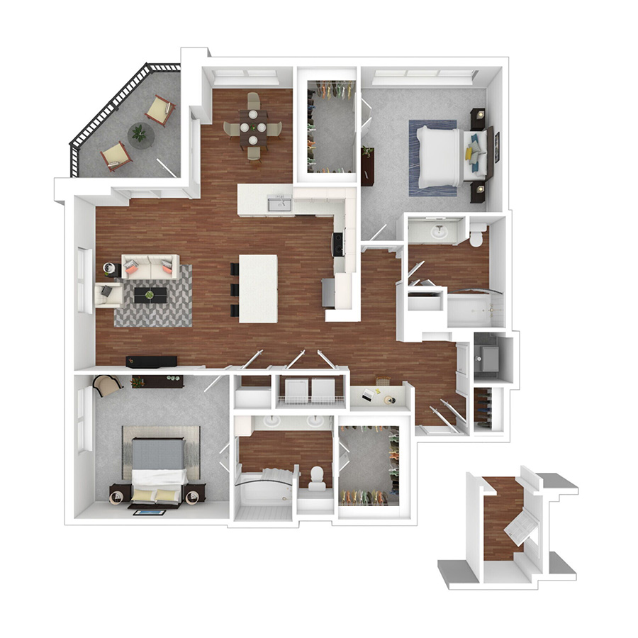 B7 floorplan layout