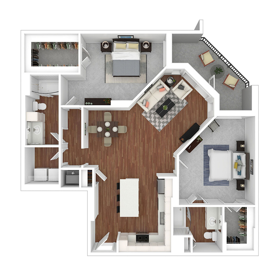 B6 floorplan layout