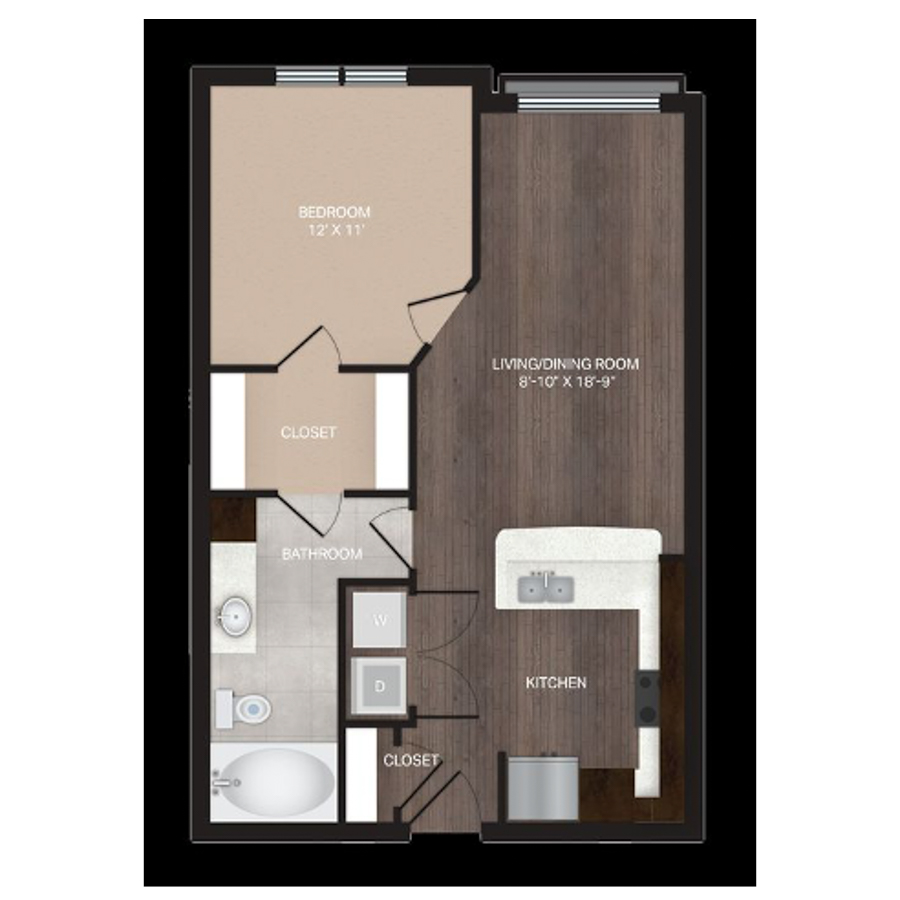 A0 floorplan layout