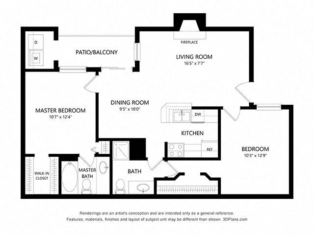 B3 floorplan layout