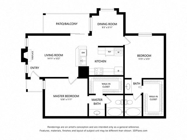 B6 floorplan layout