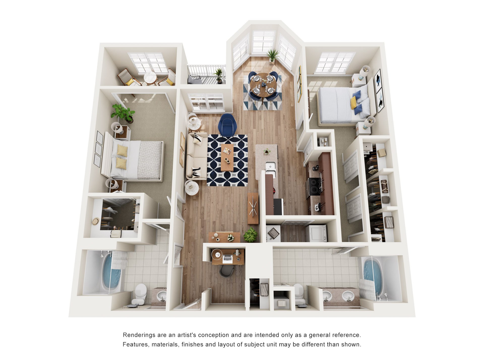 C4 floorplan layout