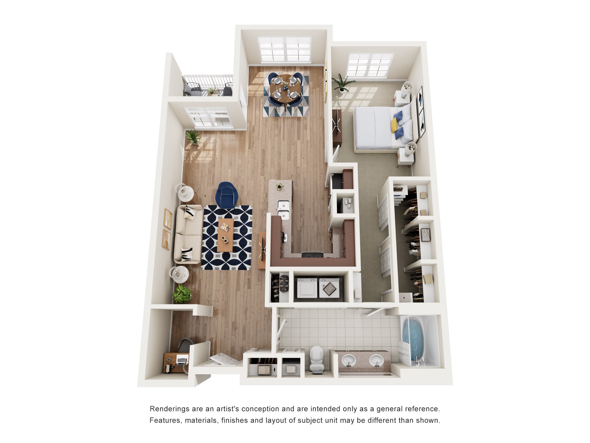 B1 floorplan layout